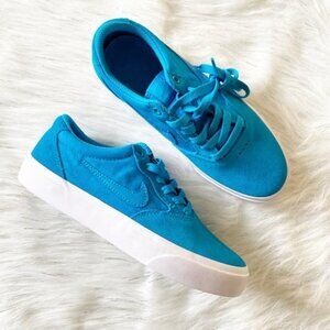 NEW Nike SB Chron Solarsoft Blue Suede Sneakers